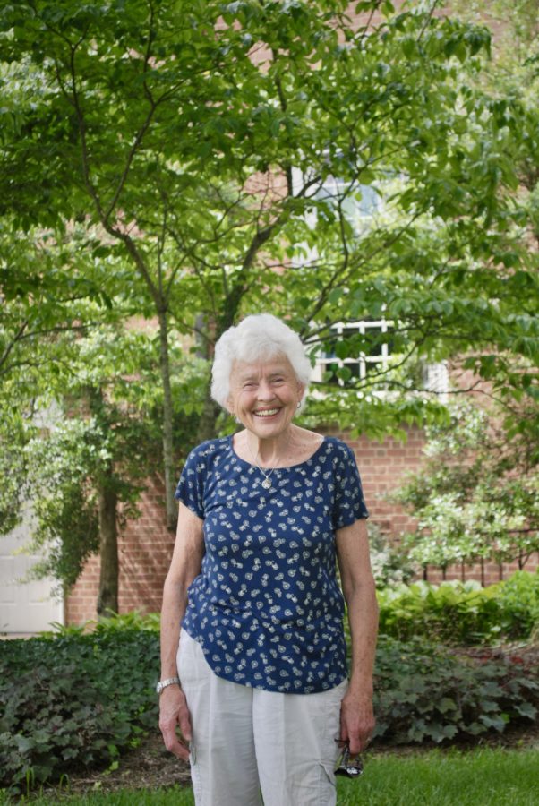 Gail Mann, member of First Baptist Church since 1969. Photo by Eric Hilker.