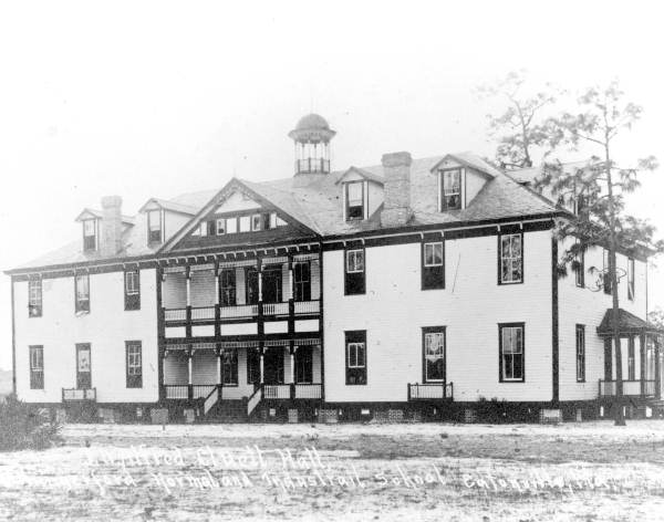  Hungerford Normal and Industrial School, J.H. Alfred Cluett Hall (c. 1910) via Florida Memory: State Library and Archives of Florida, Print Collection